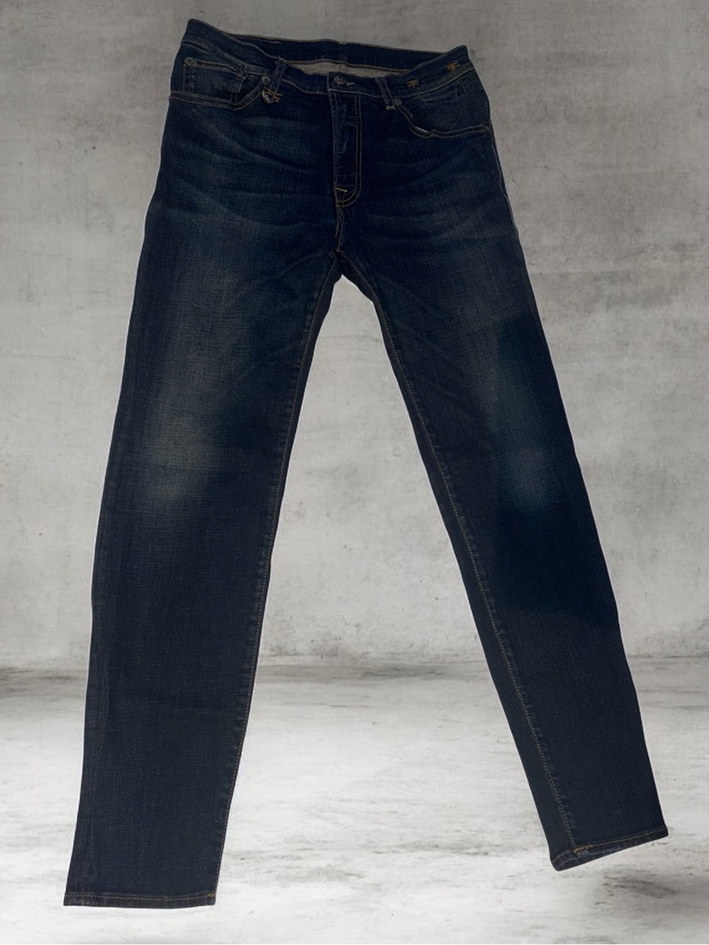 R13 High Rise Skinny Jeans Made in Italy